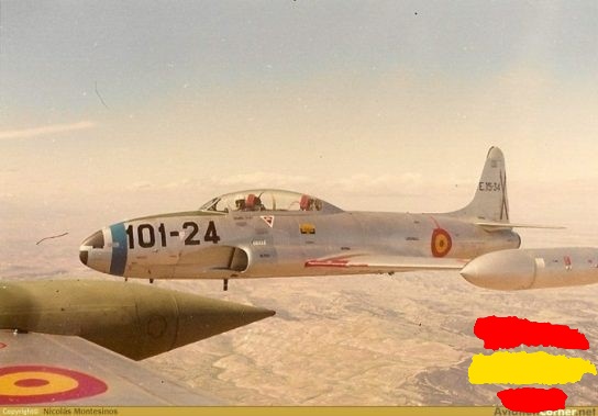 T-33A "SHOOTING STAR",1/72 C/ CALCAS ESPAOLAS