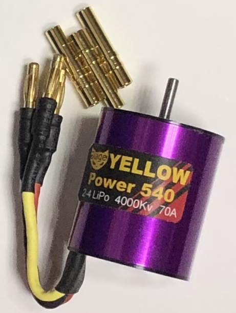 POWER 540, MOTOR BRUSHLESS