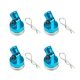 SISTEMA DE MONTAJE MAGNETICO PARA CARROCERIA, AZUL ELECTRICO