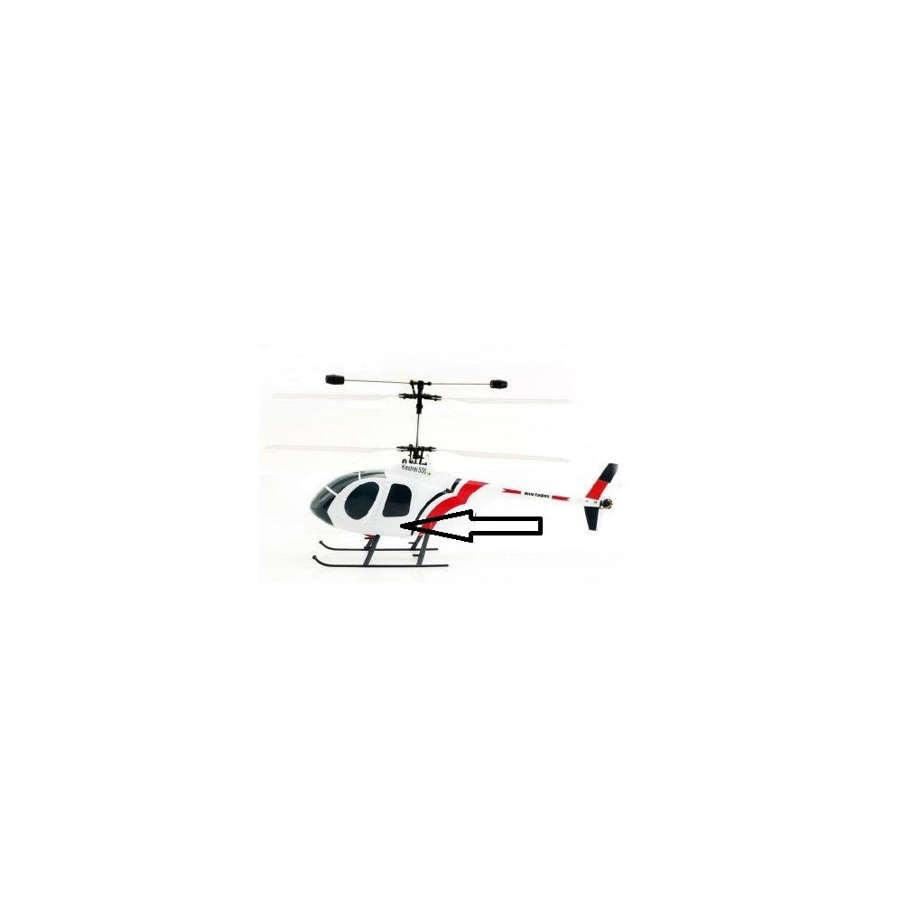 KESTREL 500 CO-AXIAL, CABINA DEL HELICOPTERO