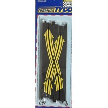 FORMULA TYCO, RECTA CAMBIO DE PISTA, 1/87  (2 UNID)