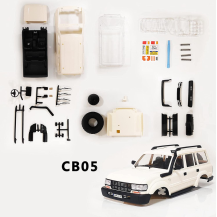 LAND CRUISER 80 (LC80) 4X4 OFF ROAD, CARROCERIA EN ABS, 1/16
