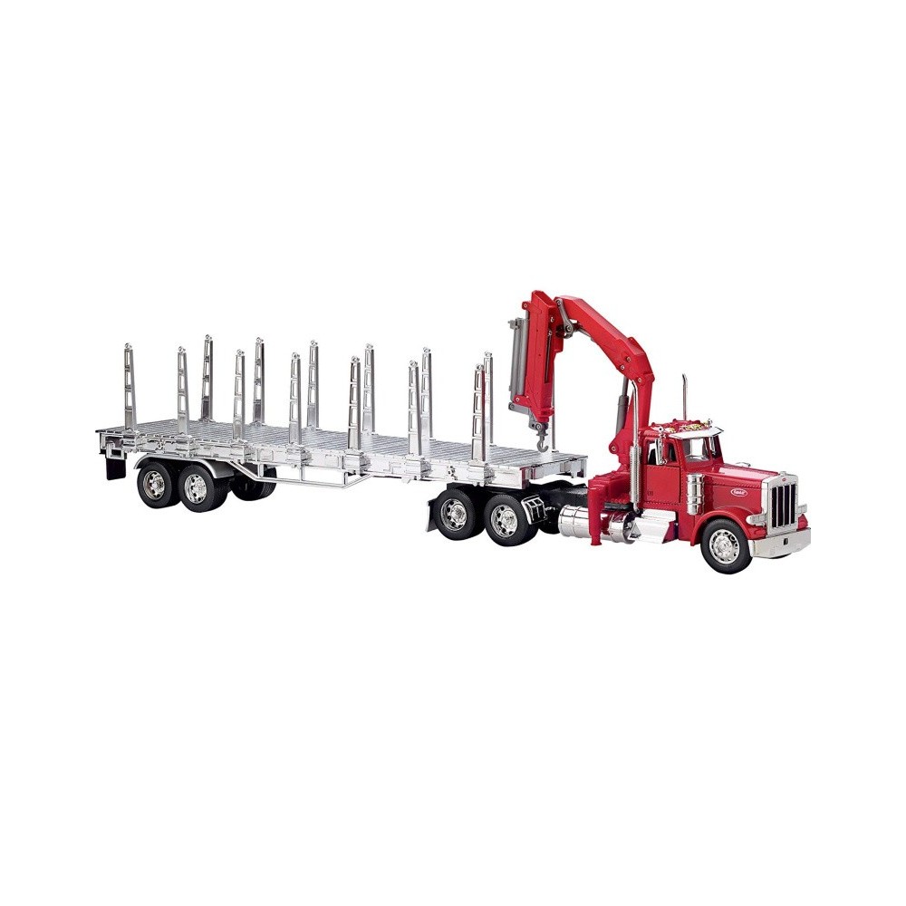 PETERBILT MODELO 379 CON  GRUA, 1/32