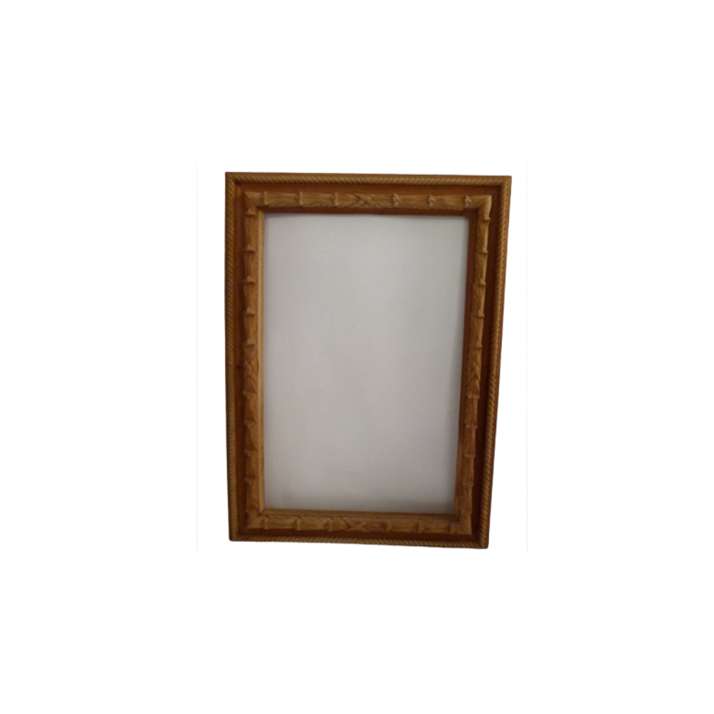 MARCO RECTANGULAR DE CAOBA DE 115X84,5CM