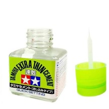 PEGAMENTO QUICK-SET, SECADO RAPIDO, 40 ML  (CON PINCEL MUY FINO)
