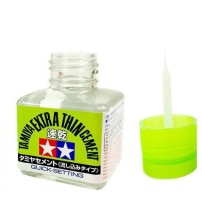 PEGAMENTO QUICK-SET, SECADO RAPIDO, 40 ML  (CON PINCEL MUY FINO)