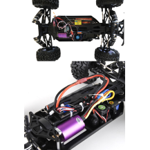 BLX10, TRUGGY CON MOTOR BRUSHLESS EN COLOR NEGRO