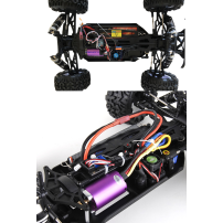 BLX10, TRUGGY CON MOTOR BRUSHLESS EN COLOR NEGRO