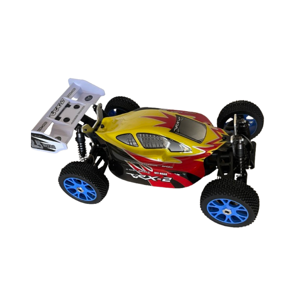 VRX-2E, BUGGY CON MOTOR BRUSHLESS  (AMARILLO)