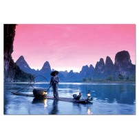 PESCANDO EN EL RIO LI, CHINA