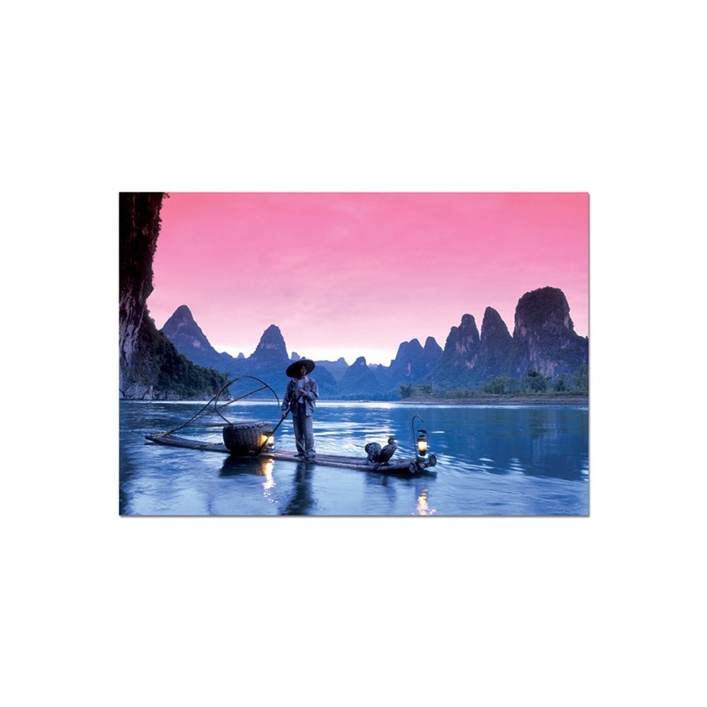 PESCANDO EN EL RIO LI, CHINA