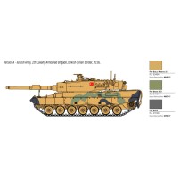 LEOPARD 2A4, 1/35 C/ CALCAS ESPAÑOLAS