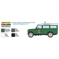 LAND ROVER SERIES III 109 "GUARDIA CIVIL", 1/35  C/ CALCAS ESPAÑOLAS