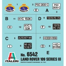 LAND ROVER SERIES III 109 "GUARDIA CIVIL", 1/35  C/ CALCAS ESPAÑOLAS