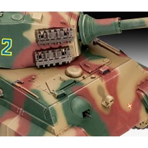 TIGER II AUSF. B C/ TORRETA TURRET, 1 35