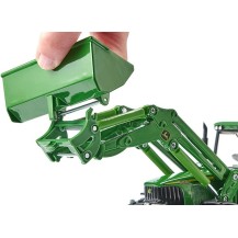 TRACTOR JOHN DEERE CON PALA FRONTAL, 1/32