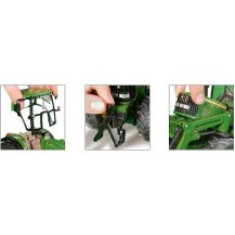 TRACTOR JOHN DEERE CON PALA FRONTAL, 1/32