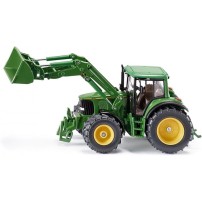 TRACTOR JOHN DEERE CON PALA FRONTAL, 1/32