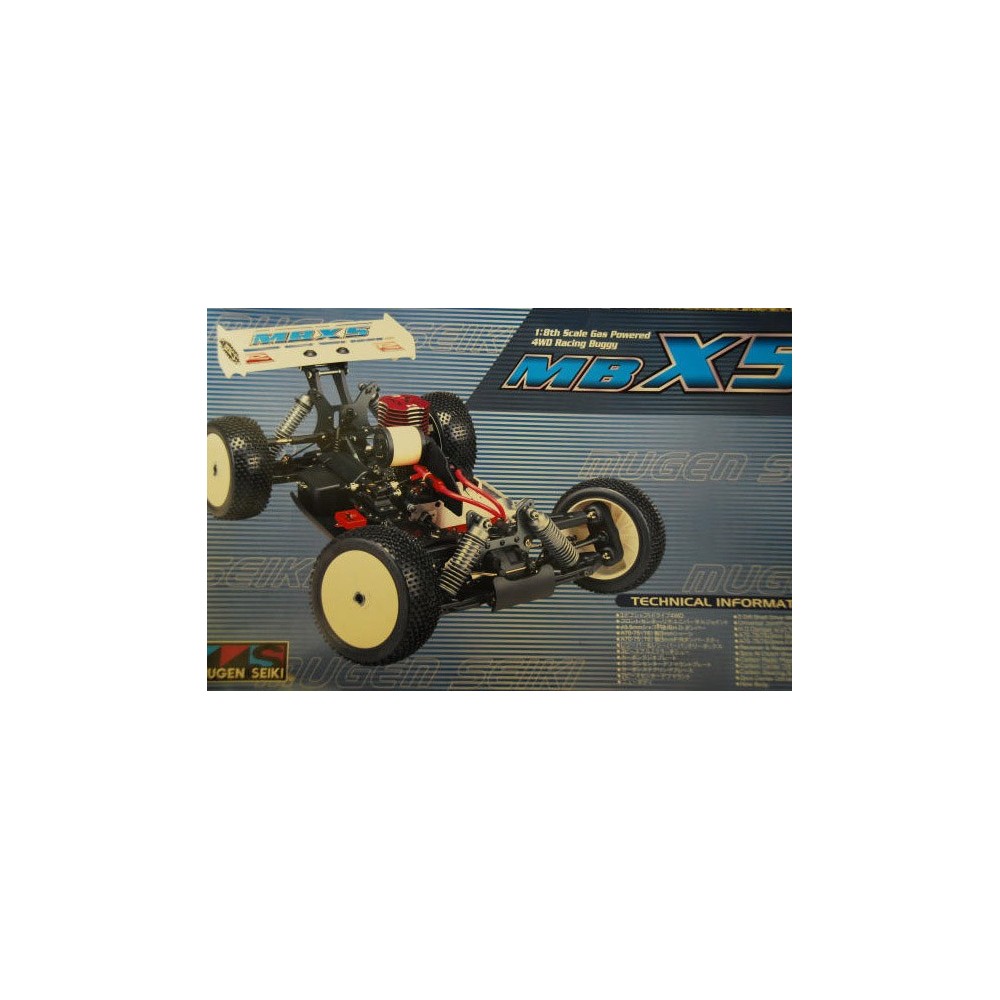 MBX5, COCHE DE COMPETICION EN KIT DE MONTAJE, 1/8