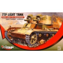 7TP LIGHT TANK TWIN TURRET, 1/35