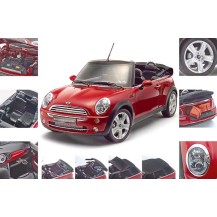 BMW MINI COOPER CONVERTIBLE ROJO, 1/12