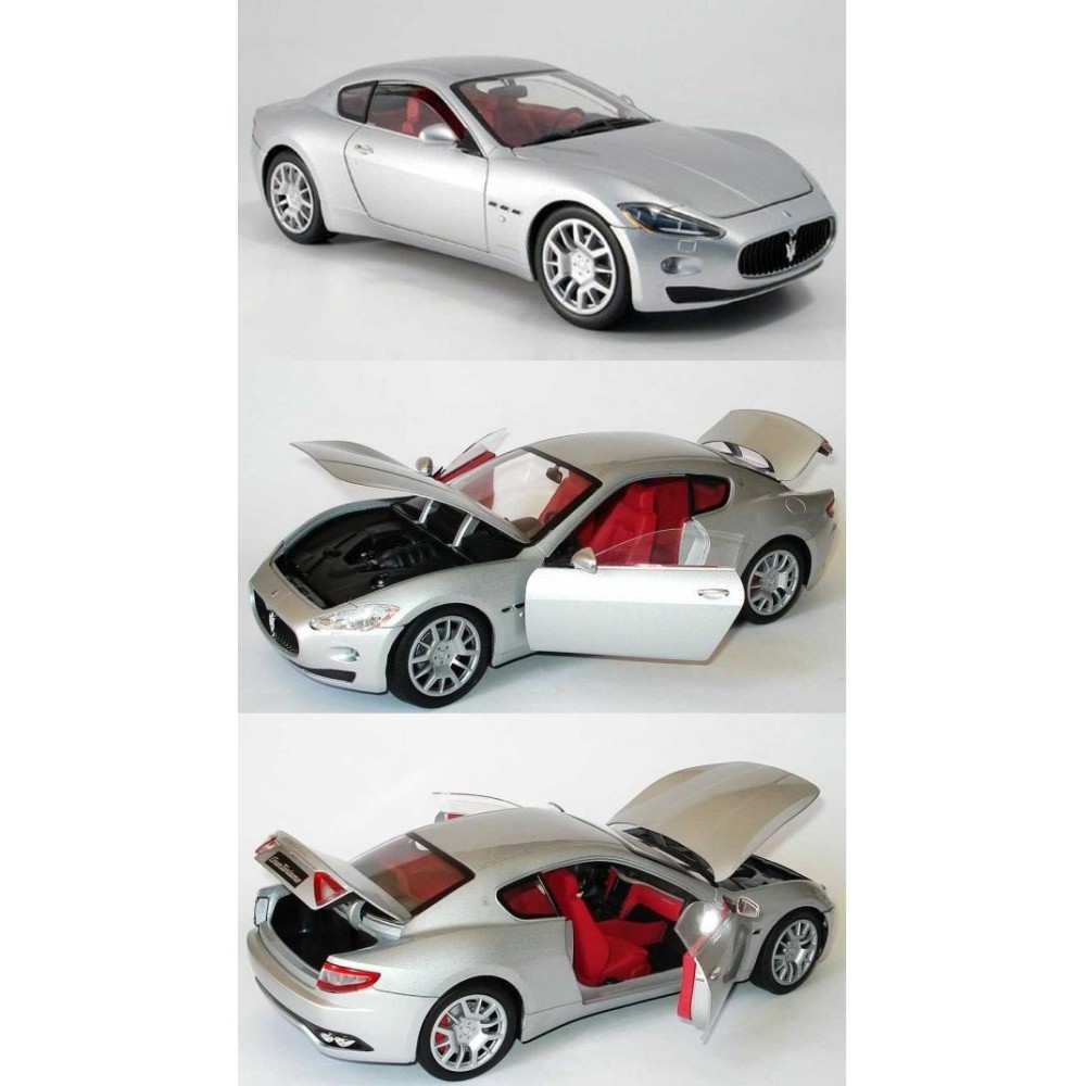 MASERATI GRAN TURISMO 1/18 PLATA