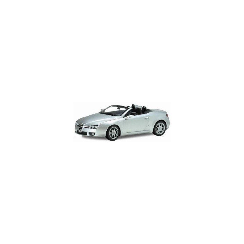 ALFA ROMEO SPIDER CABRIO PLATA 1/18