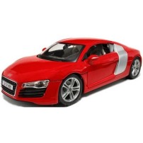 AUDI R8 ROJO 1/18