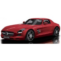 MERCEDES BENZ SL65AMG 1/18 ROJO