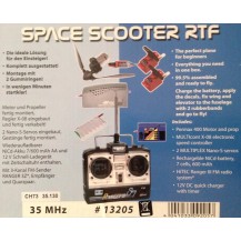 AVION SPACE SCOOTER COMPLETO MONTADO