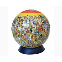 LOS SIMPSONS, PUZZLE BALL 240 PIEZAS