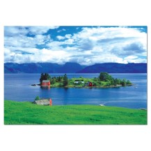 ISLA EN EL FIORDO