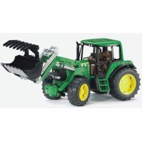 TRACTOR JOHN DEERE CON PALA, 1/16