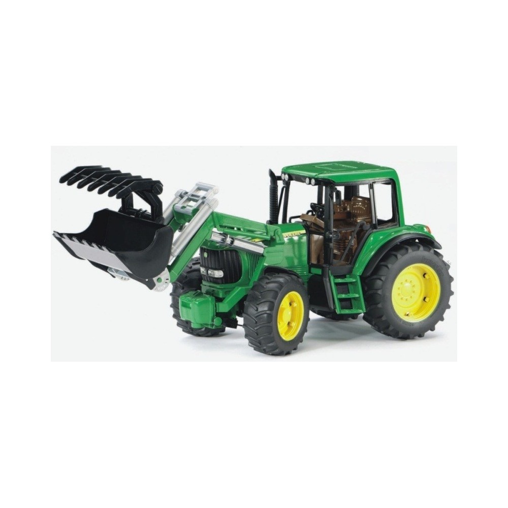 TRACTOR JOHN DEERE CON PALA, 1/16