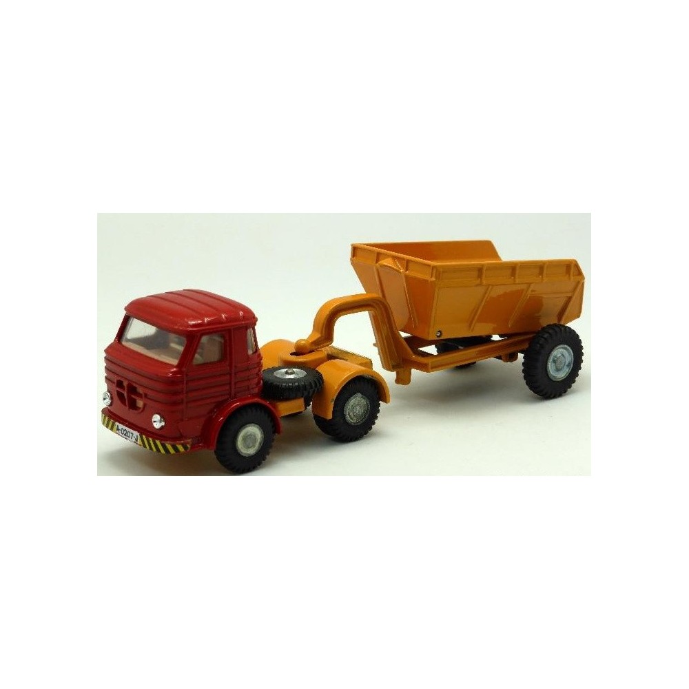 CAMION PEGASO CON REMOLQUE BASCULANTE, 1/50