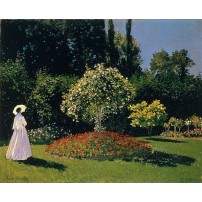 MUJER EN EL JARDIN, MONET