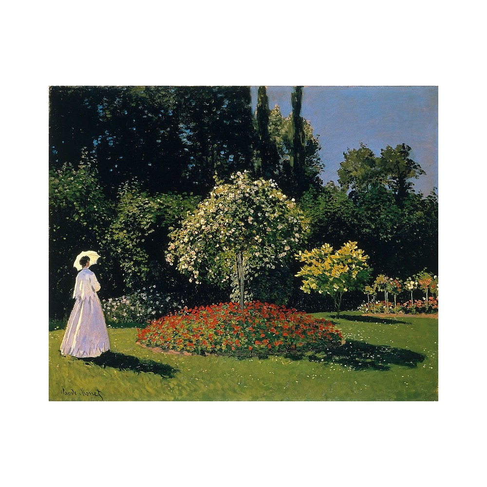 MUJER EN EL JARDIN, MONET