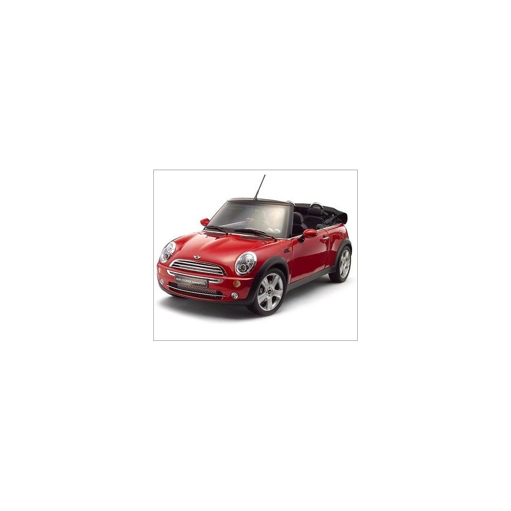 BMW MINI COOPER CONVERTIBLE ROJO 1/12