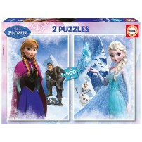 FROZEN 2X500 PIEZAS