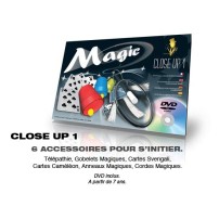 SET DE MAGIA CLOSE UP 1 CON DVD