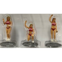 "PIT BABES" FIGURAS DE PLOMO, 3 UNID