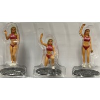 "PIT BABES" FIGURAS DE PLOMO, 3 UNID