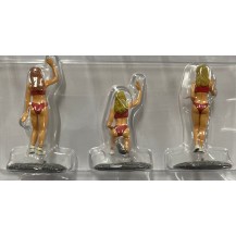 "PIT BABES" FIGURAS DE PLOMO, 3 UNID