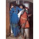 THE MEETING ON THE TURRET STAIRS, F.W. BURTON