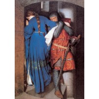 THE MEETING ON THE TURRET STAIRS, F.W. BURTON