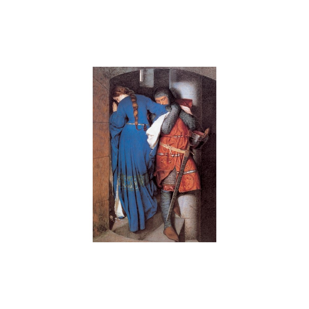 THE MEETING ON THE TURRET STAIRS, F.W. BURTON