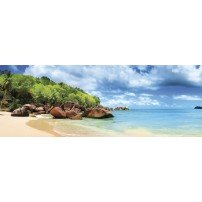 ISLA MAHE - PANORAMICO, 34X96 CM