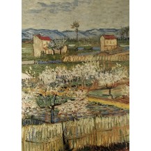 MELOCOTONEROS EN FLOR,  V. VAN GOGH