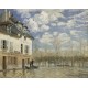 LA BARQUE PENDANT L´INONDATION A PORT-MARLY, SISLEY