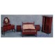 DORMITORIO CON COLCHA DE FLORES